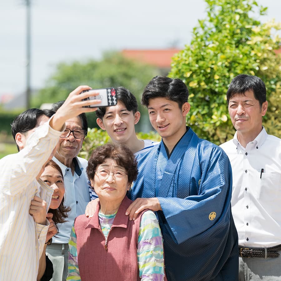 家族で撮影会